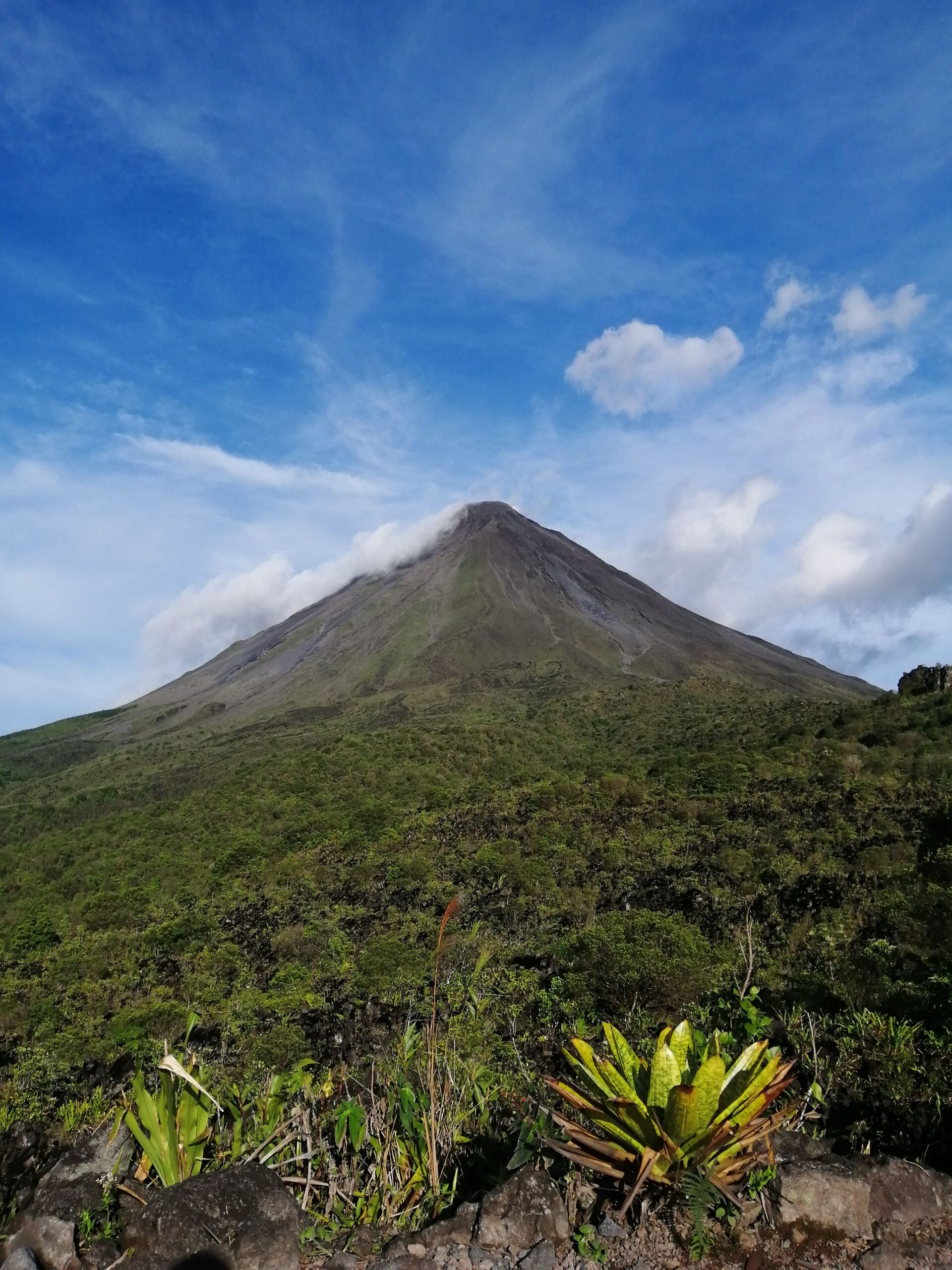 Arenal Volcano lava fields hike