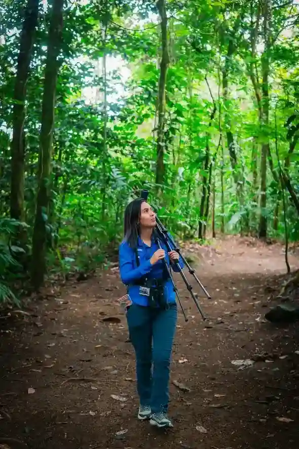 Yarenis Ramirez, naturalist guide and local cultural expert in La Fortuna, Costa Rica