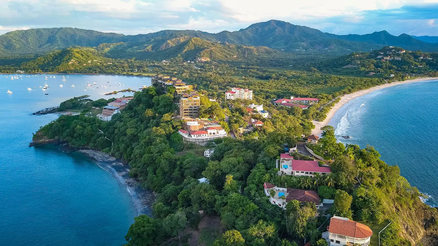 Playa Flamingo beach in Guanacaste, Costa Rica
